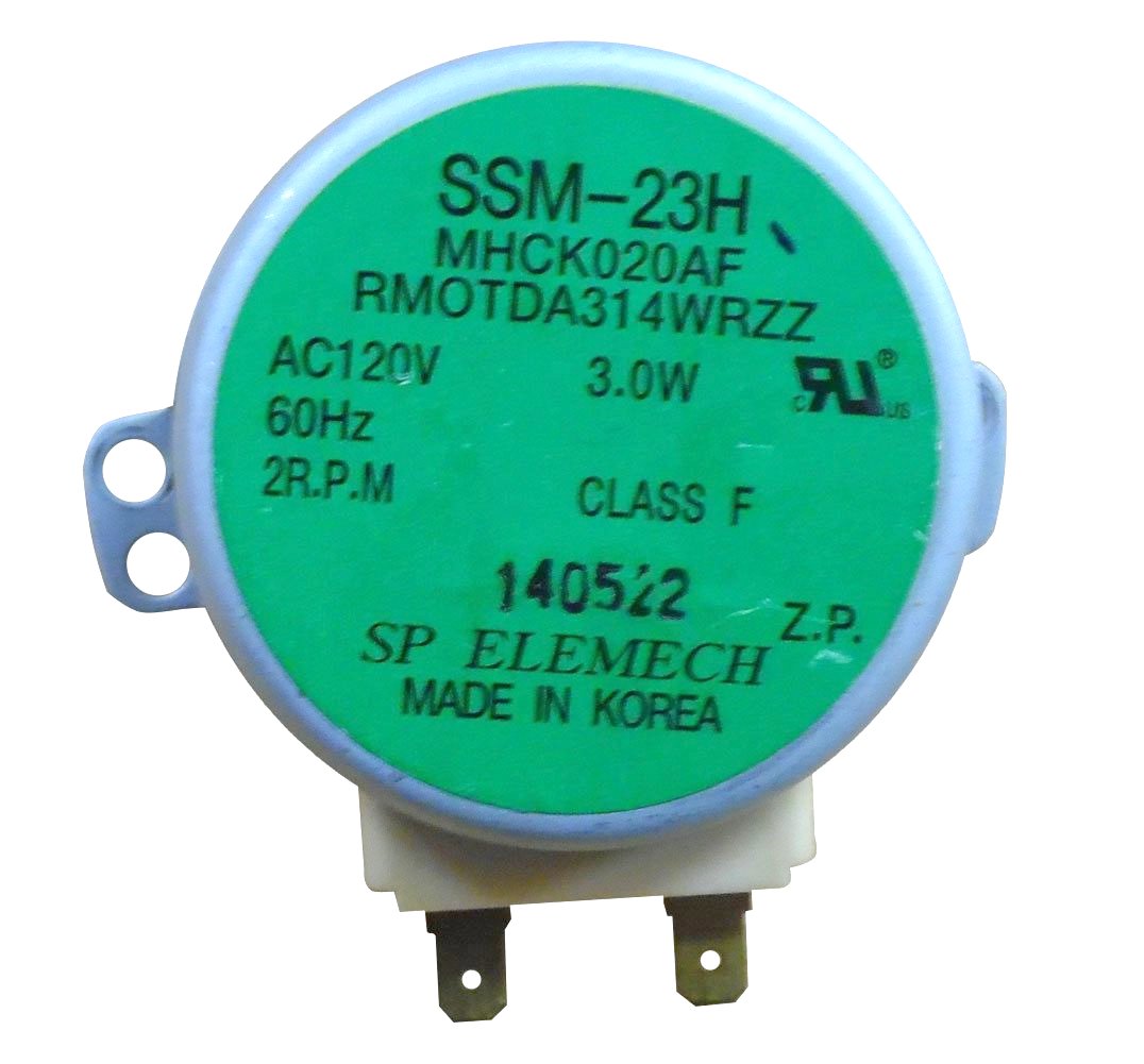 120V Sharp Microwave / Convection Turntable Motor RMOTDA314WRZZ