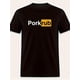thumbnail image 2 of Camiseta gráfica de manga corta para hombre, divertida, con el logo de Pork Rub-1024, color negro, para adultos, hombres, mujeres, adolescentes, jóvenes y ocio., 2 of 7