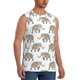 thumbnail image 2 of Balery Indian Elephant Camisetas sin mangas para hombre, absorbe la humedad y protege contra el mal olor.-Small, 2 of 7