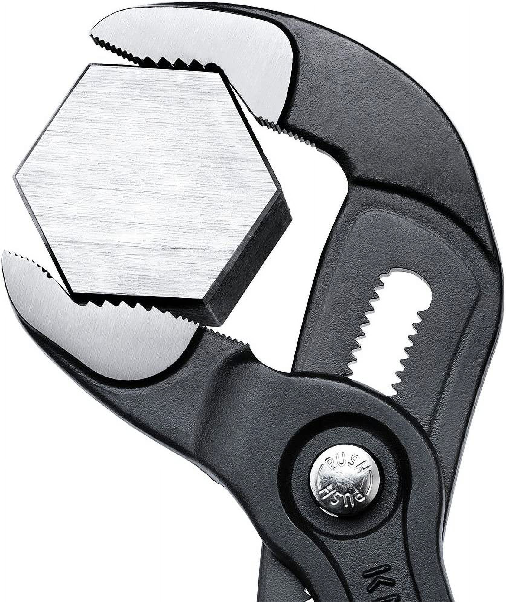 knipex 87 03 125 water pump pliers"cobra" 4,92" chrome plated