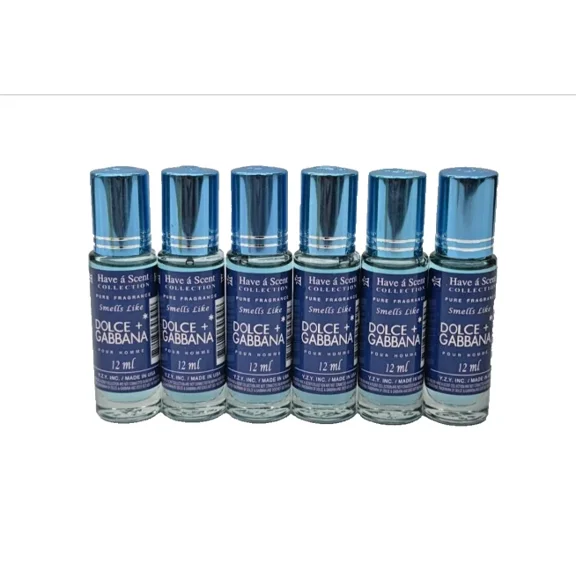 Roll On Perfume Oil Set of 6 Pieces