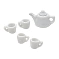 thumbnail image 3 of Bewildely 1/12 casa de muñecas muebles en miniatura artículos de comedor muñeca taza de té vasos decorativos porcelana niñas niños hogar casas de muñecas, 3 of 6