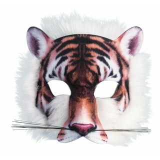 Tiger therian mask  Tiger mask, Cat mask, Lion mask