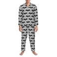 thumbnail image 3 of Goofa Bat for 2-piece Loungewear Set Men’s Sleepwear Set Soft PJs Cozy loungewear Comfy Sleep Set Winter Pajamas-Small, 3 of 7