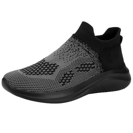 

Ramiter Sneakers for Men Men s Running Shoes Ultra Lightweight Breathable Comfortable Walking Shoes Casual Fashion Sneakers Mesh Workout Shoes Grey
