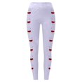 thumbnail image 5 of Endives Womens Butt Lifting Leggings High Waisted Leggings Xmas Workout Gym Yoga Pants Christmas, 5 of 5