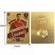thumbnail image 4 of 55 pcs 2022/23 football cards, UEFA Champions League, football cards, gold film cards, no duplicates, 4 of 5