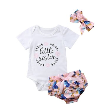 Canis Newborn Infant Toddler Baby Girls Clothes Flower Jumpsuit Romper ...
