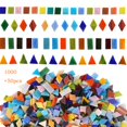thumbnail image 1 of Mosaico Lanyani de 1050 piezas de vidrio para manualidades Tiffany, 1 of 7