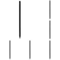 Woodless Pencil Set Black Pencil 7.2Mm For Drawing Writing Shading Coloring Soft Pencil No Wood For Artist Hobbyist Beginner,1 Black Wood Pencil With Eraser