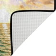 thumbnail image 4 of GZHJMY Beautiful Sunrise Ocean Area Rug 4'x6', Hawaii Palm Tree Polyester Area Rug Mat for Living Dining Dorm Room Bedroom Home Decorative, 4 of 5