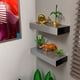 thumbnail image 1 of Pack de 2 Repisa Flotante Elegante Gruesa Alto Brillo 40 X 17 X 6 cm Color Gris, 1 of 3