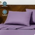 thumbnail image 6 of Bare Home Pillowcase Set - Envelope Closure - Premium 1800 Collection - Double Brushed - Ultra Soft - King Size 20x40, Lavender, 2 Count, 6 of 8