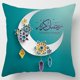 thumbnail image 1 of Funda de cojín Ramadán Mubarak cuadrada Eid Mubarak bonita funda de cojín decoración para el hogar nuevo, 1 of 3