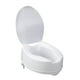 Siège de Toilette Surélevé avec Serrure et Couvercle, Siège Standard, 6 Po – image 1 sur 5