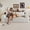 White, variant on 63" Cloud Loveseat Boneless Sofa Couch in a Box, No Assembly Required 2 Seater Foam Compression Couches, Modern Living Room Floor Sofa Couch Corduroy Small Love Seat,Black