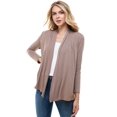 thumbnail image 2 of Open Front Draped Long Sleeve Cardigan, 2 of 10