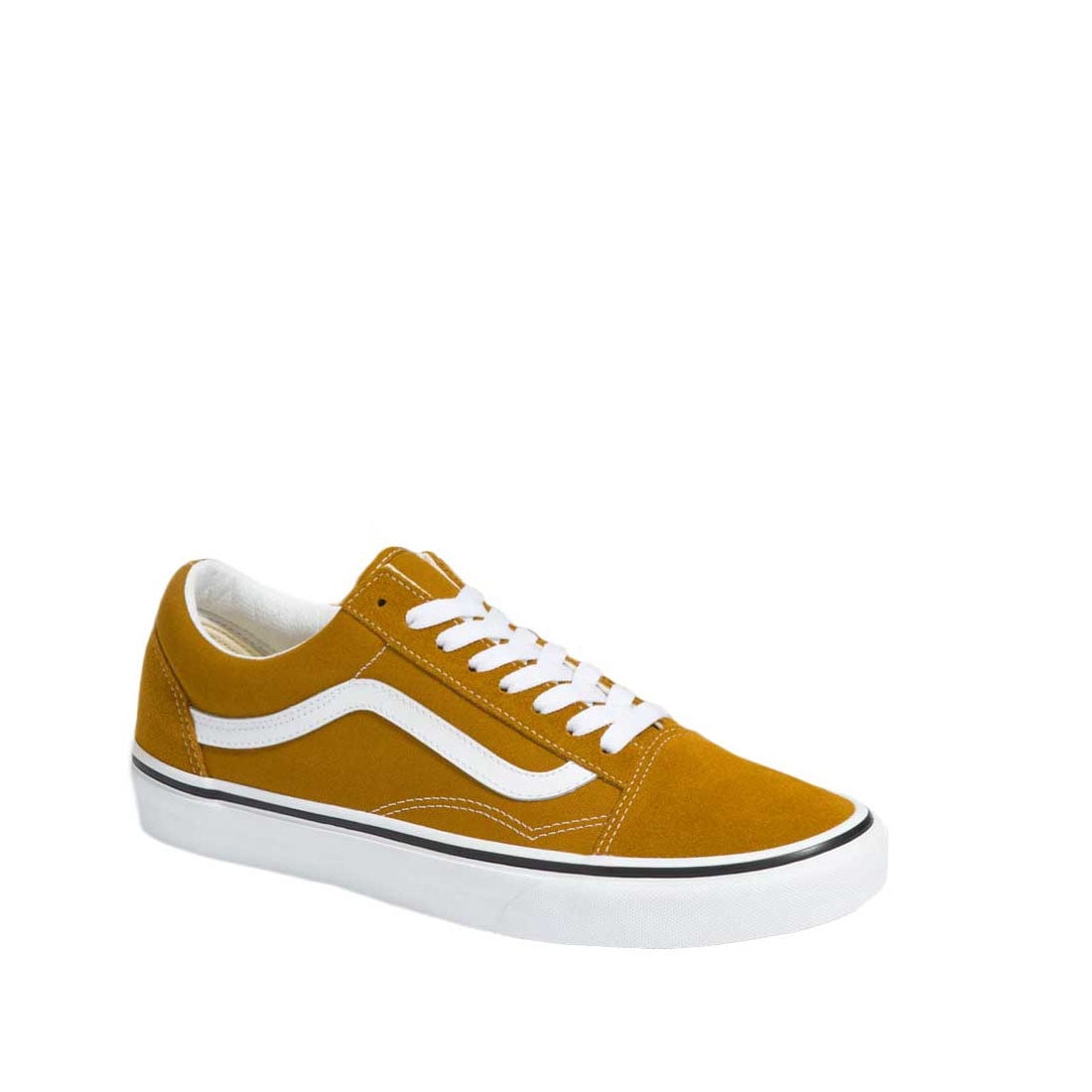 Vans Old Skool shoe size 8 Men/9.5 Women Casual Golden Brown/True White - Walmart.com
