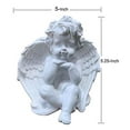 thumbnail image 4 of FL Adorable Cherub Angel Figurine Angel Statue - Indoor Outdoor Patio Lawn Garden Sculpture, 4 of 6