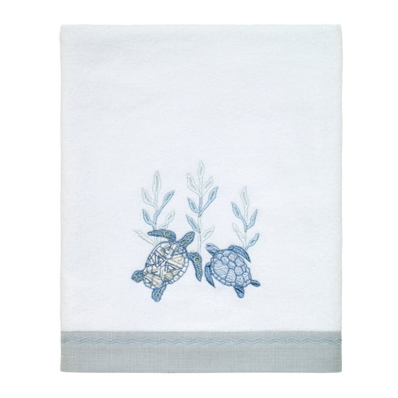 Avanti Linens Caicos Bath Towel, Optic White