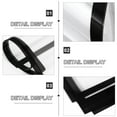 thumbnail image 3 of TABLZONE Premium Black Opp Packing Paper for Floral Arrangements, Craft Packaging, Wrapping and Decorative Use, 3 of 5