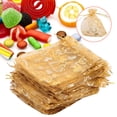 thumbnail image 4 of 100pcs Sheer Organza Gift Bags Drawstring Pouches,  Lightweight Wedding Favors Jewelry Candy For Convenient Usage, 4 of 8