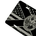 thumbnail image 3 of Yehwow Black State of Florida Flag Metal Car Plate Aluminum License Plate, 3 of 6