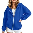 thumbnail image 4 of Liyamei Girls Hooded Jacket with Zipper for Fall Winter Soft Warm Outerwear Size 3-4 Years, 4 of 7