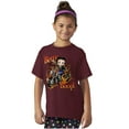 thumbnail image 4 of Biker Betty Boop Flaming Motorcycle Girls Kids T Shirt Tees Teen Brisco Brands L, 4 of 5