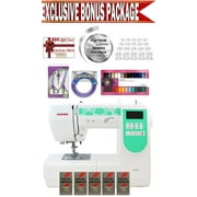 Janome 6100 Computerized Sewing Machine w/ Exclusive Platinum Series Sewing Package!
