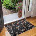 thumbnail image 2 of Skeleton Pumpkin Halloween Pattern Door Rugs,Washable Non Slip Door Mats Indoor,Decorative Door Mats,Entry Mat Indoor for Entrance,Bedroom,Kitchen,Bathroom,17"x30", 2 of 6