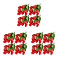 thumbnail image 4 of Bearachild 4X Ramo de simulación de flores artificiales Boda falsa Tulipanes de imitación Flor Planta Ceremonia Arreglo Suministros Rojo Type1 NO1, 4 of 6
