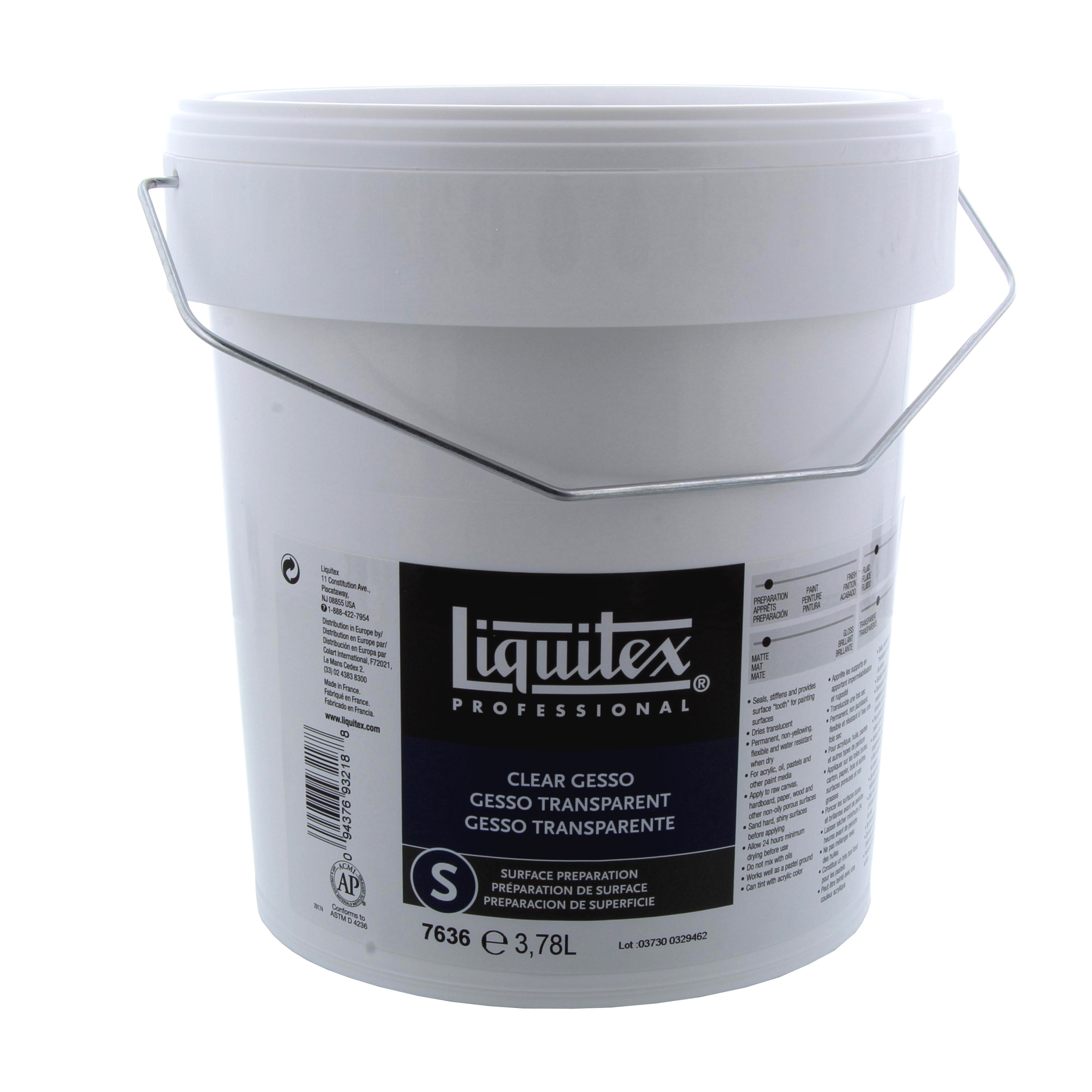 Liquitex Acrylic Clear Gesso, 1 Gallon
