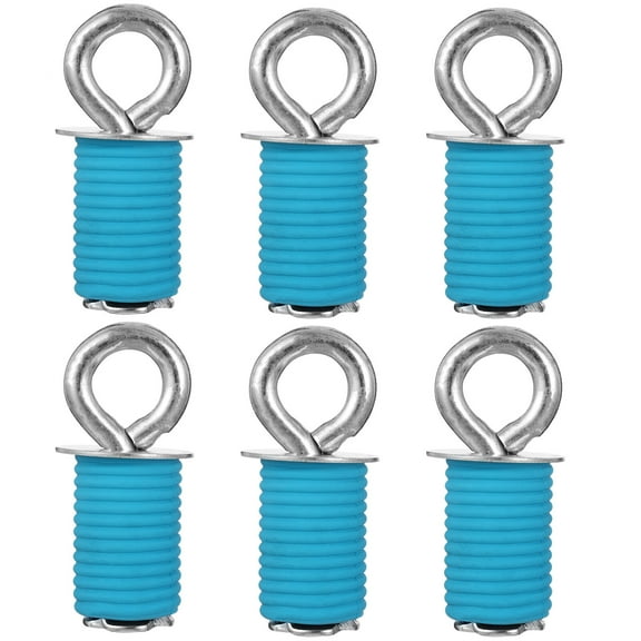 Hemoton 6pcs UTV Bed Anchor ATV Fixing Anchor Tie Down Anchors Cargo Hole Anchors