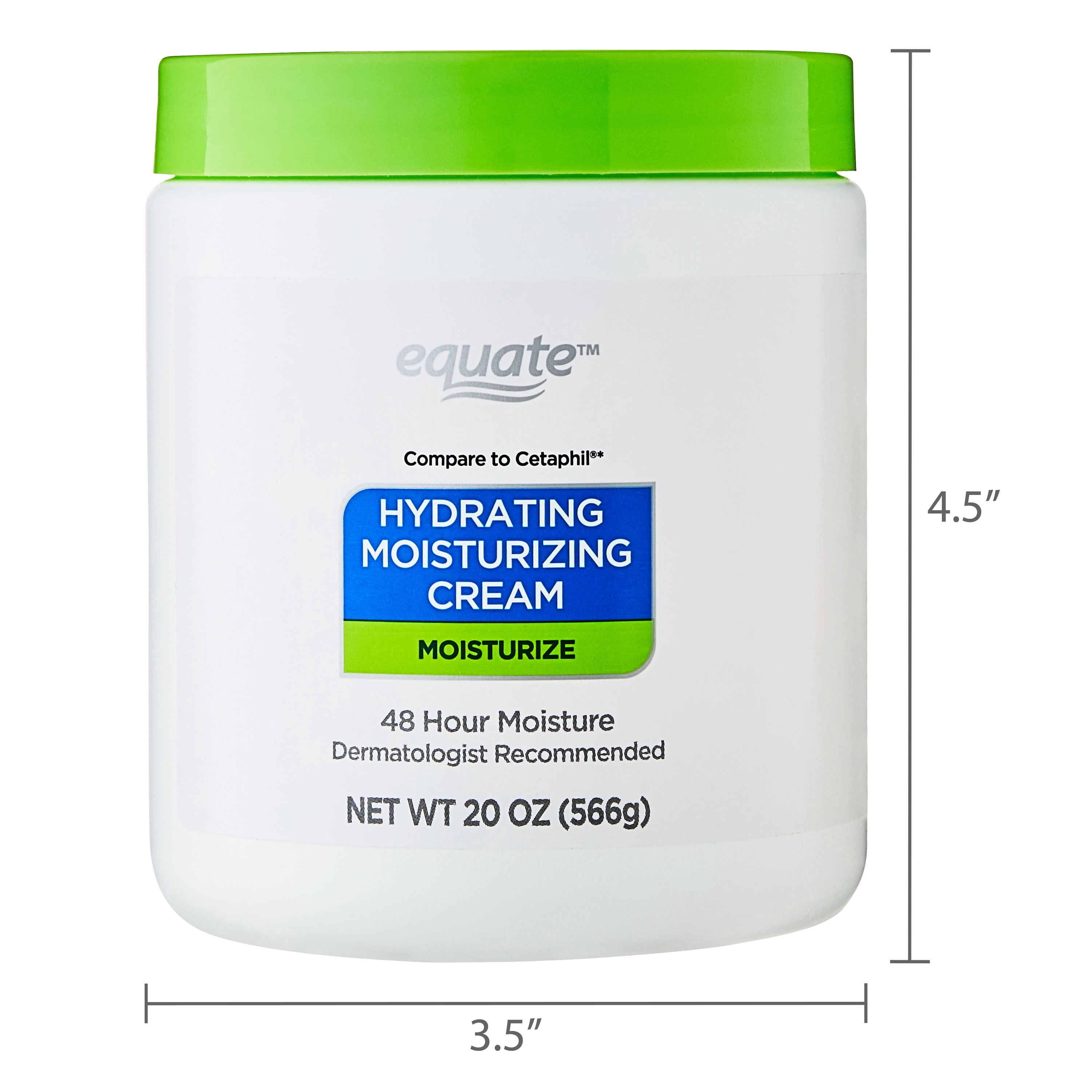 Equate Beauty Hydrating Moisturizing Cream, 20 oz