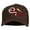Brown, variant on Rock Climbing Hitch Embroidered Flexfit Mesh Cap - White OSFM