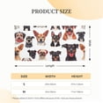 thumbnail image 5 of Pofeuu Happy Dog Faces Collage Print Colorful Yard Festival Banner Sign Party Outdoor & Indoor Party Decoration Banne Festival Yard Sign-Medium, 5 of 8