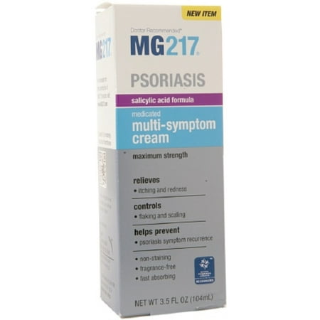 MG217 Psoriasis Medicated Multi-Symptom Cream 3.5 (Best Cream For Psoriasis Over The Counter Uk)