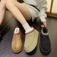 thumbnail image 5 of Cyiecw Womens Slippers,Platform Slippers,Fur Fleece Lined Slippers,House Slippers for Woman,Indoor and Outdoor Anti-Slip Boot for Cold Winters, 5 of 6
