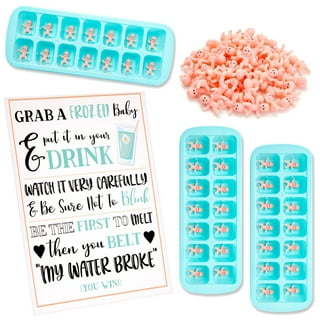 Selizo selizo Mini Plastic Babies for Baby Shower, 300pcs Tiny
