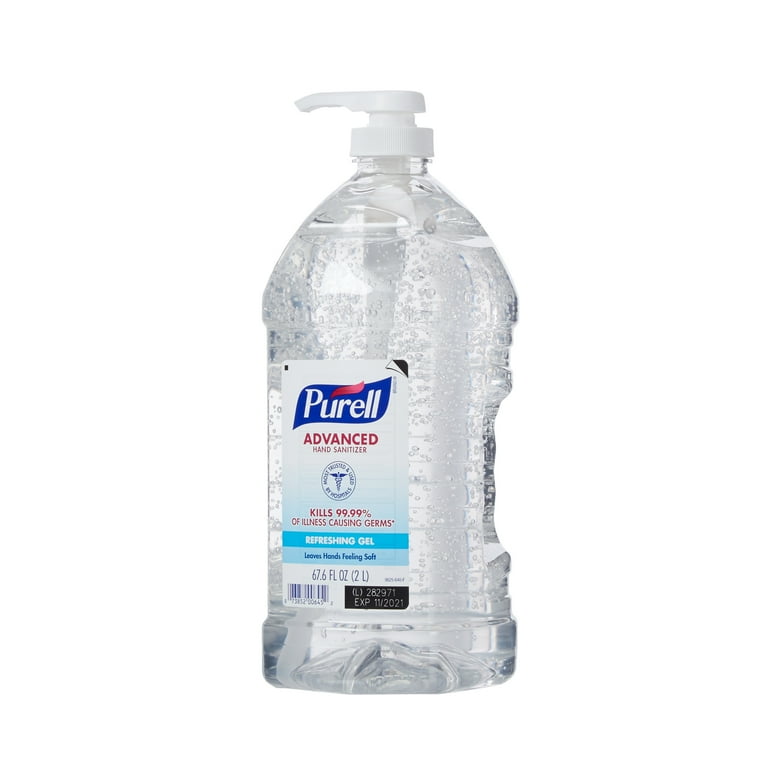 2 Liter Bottle Advanced Instant Hand Sanitizer 4 Carton