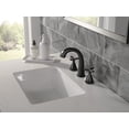 thumbnail image 7 of Delta 357756-Mpu-Dst Stryke 1.2 GPM Widespread Bathroom Faucet - Black, 7 of 7
