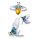 thumbnail image 5 of Broche de insecto pequeño y exquisito, ramillete de goteo de aceite Retro, broche de aleación de dia Eccomum YNCP6121/Verde, 5 of 7