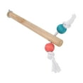 thumbnail image 1 of Standing Stick With Cotton Rope, Easy To Installation Fun Colorful Beads Bird Cage Perch Cotton Rope With Fixed Accessories For  For Bird 1.5x10cm,1.5x14cm,1.5x18cm, 1 of 8