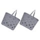 thumbnail image 4 of 2Pcs Household Fruit Vegetable Portable Storage Baskets Handheld Shower Basket, 4 of 4