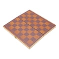 thumbnail image 4 of Juego de tablero de ajedrez mediano ANGGREK madera plegable, 4 of 8