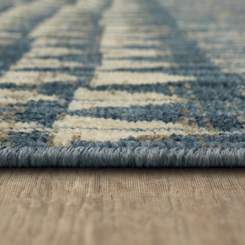 Mohawk Home Wilton Woven Indoor Area Rug, Blue, 4' x 6'