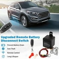 thumbnail image 4 of Remote Battery Disconnect Switch 12V 250A Reusable Battery Cut Off Switch Anti-Theft Battery Kill Switch with 2 Keys Wireless Prevent Battery Drain for Car Boat RV Marine Van, 4 of 11