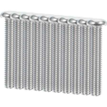 

OUNONA 10pcs TV Mount Screws Machine Screw Stainless Steel Screws Pan Head Screws M8x45mm