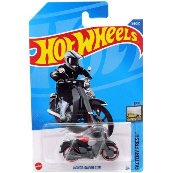 Hot Wheels Factory Fresh Honda Super Cub Diecast Car